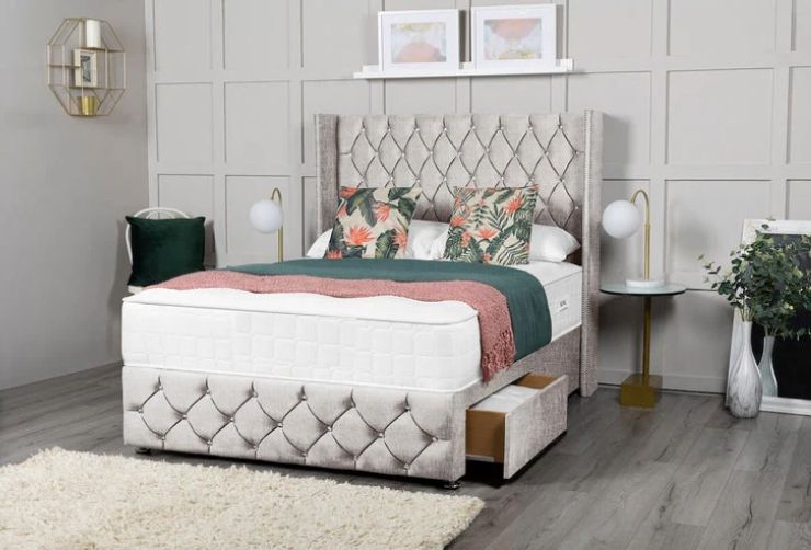 Luxor Wingback Divan Bed