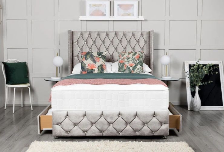 Luxor Wingback Divan Bed