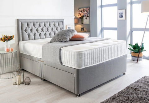 Madrid Chesterfield Divan Bed