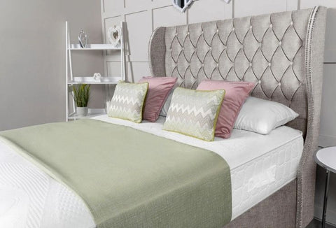 Monaco Wingback Divan Bed