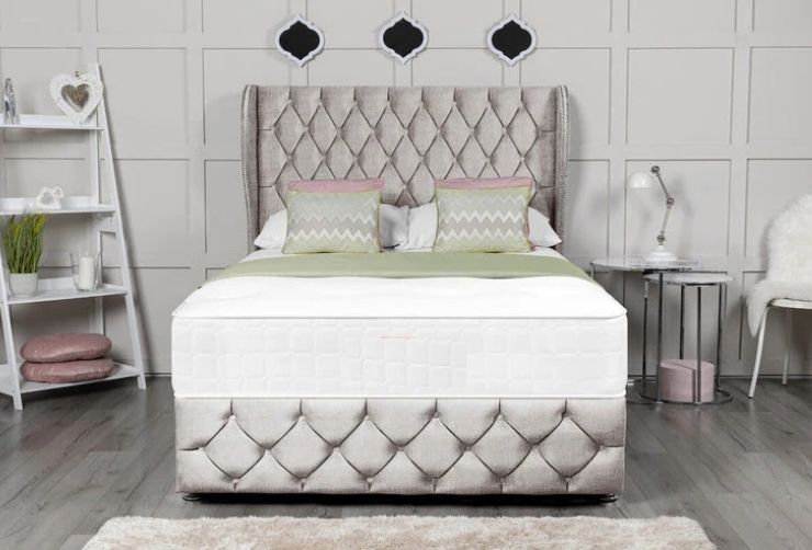 Monaco Wingback Divan Bed